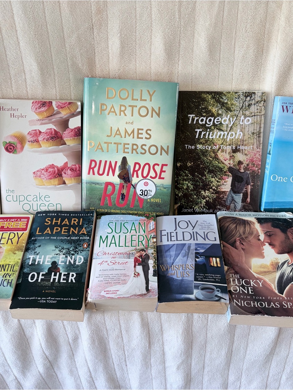 Run, Rose, Run by Dolly Parton & James Patterson & More! Book Bundle